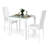 3 - Piece Glass Top Dining Set-833953737