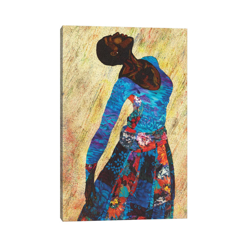 Woman Strong IV by Alonzo Saunders - Wrapped Canvas Print, 20.32 cm H x 30.48 cm W