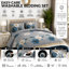 Trendy Complete Bedding Set 4 Piece Duvet Cover Fitted Sheet with Matching Pillow Cases 100% Microfibre Material-1679429907-1679429919