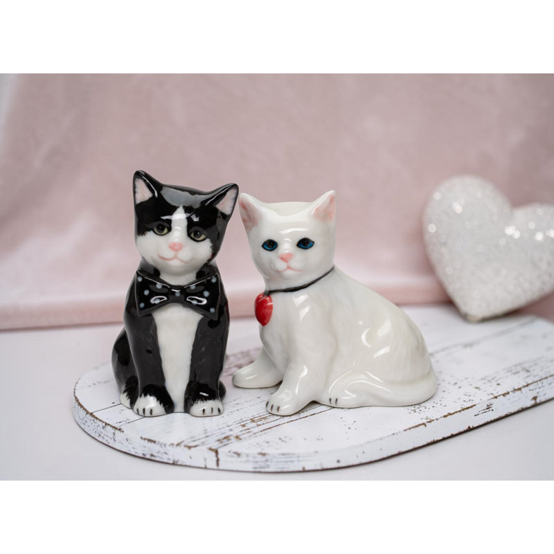 Couple de chat valentine sel et poivre