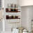 Wall-Mounted Walnut Kitchen Organizer-1280248614