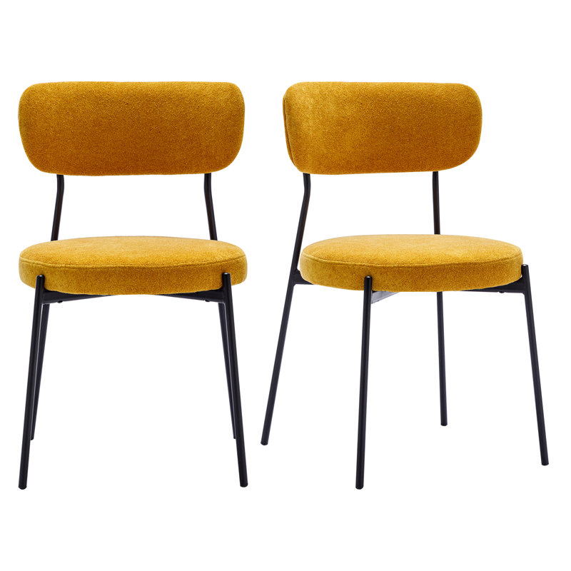 Dining Chair Set, Yellow