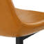 Cannell Upholstered Counter Stool with Metal Frame-769192194