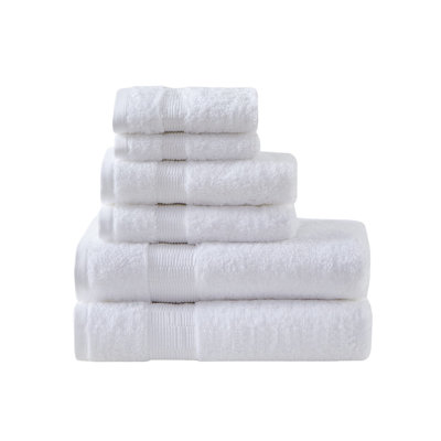 Ensemble de serviettes 100% coton égyptien 6 pièces