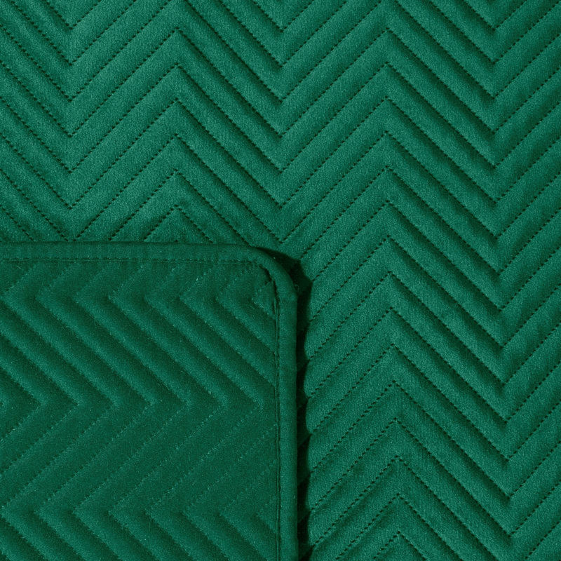 Lola-Lee Hand Woven Throw Blanket, Green