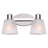 Abbotson 16 In. 2 Light Vanity With Clear Glass Shade-674917043