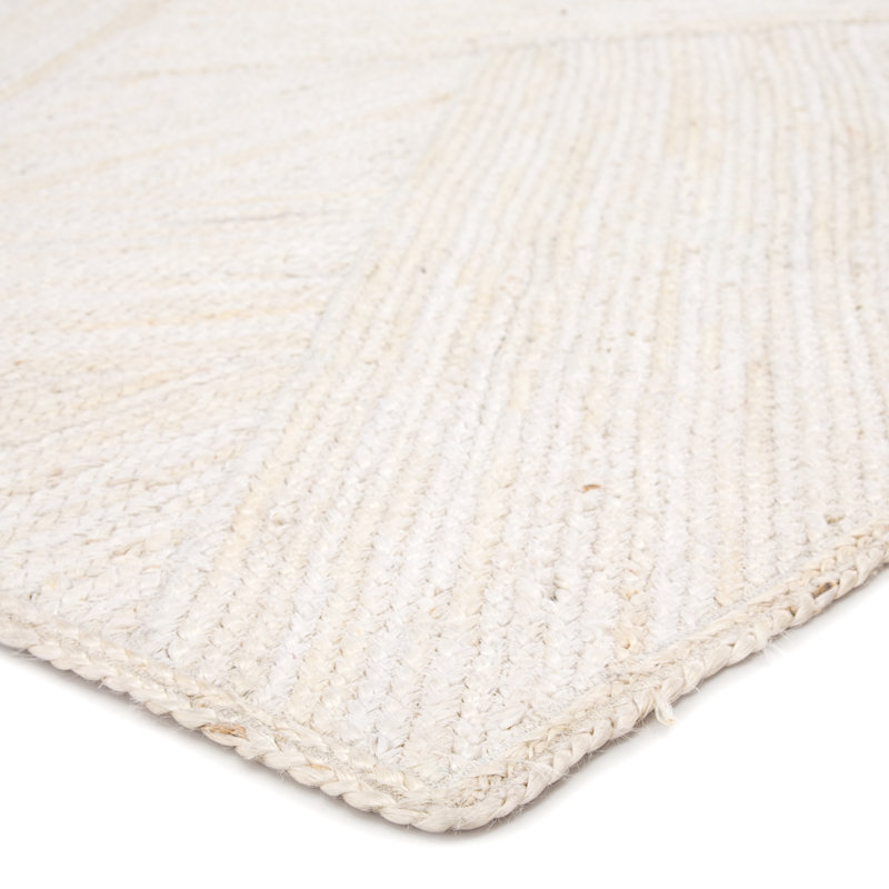Dawes Natural Trellis Ivory Area Rug (5'X8'), Round 8'