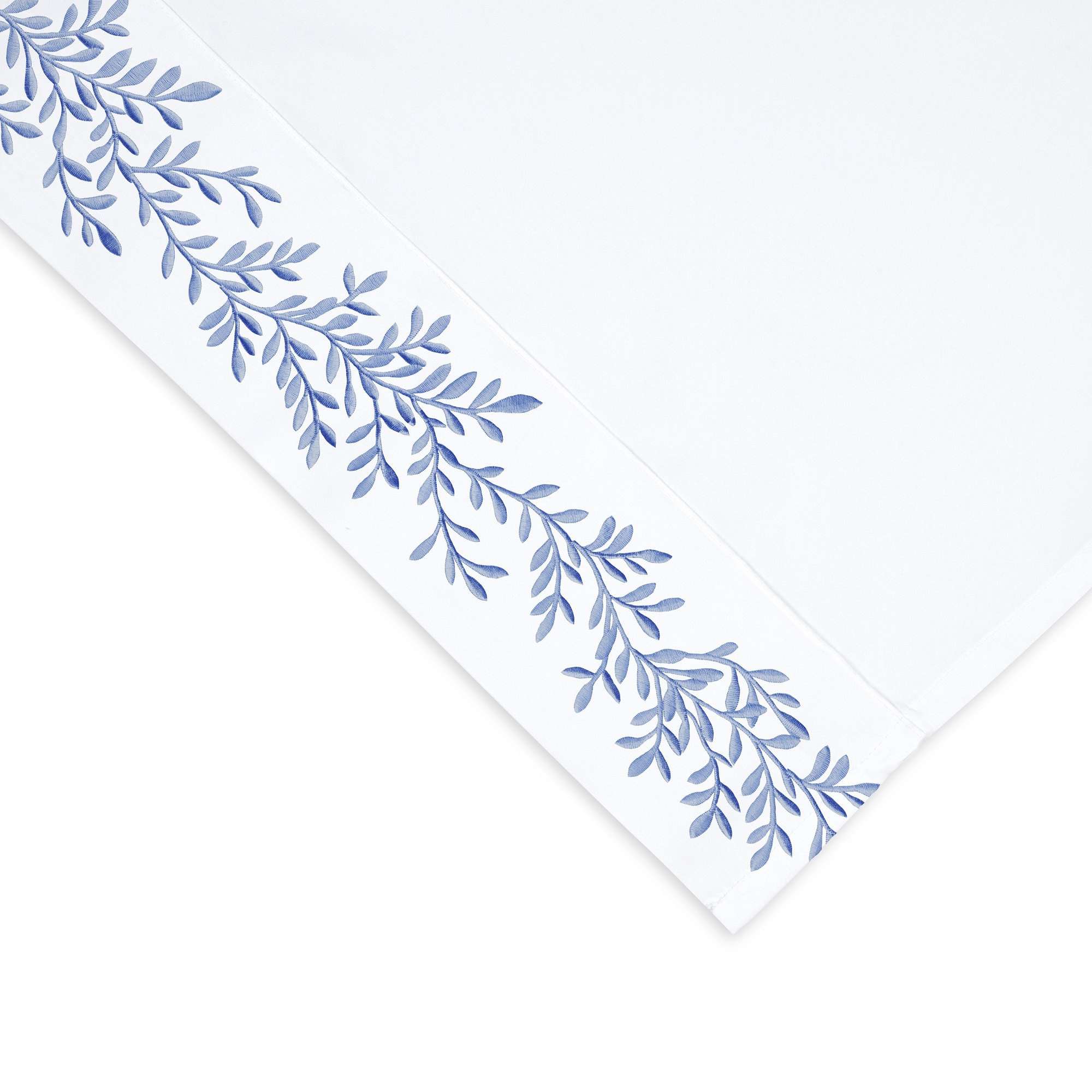 Calabria Standard Cotton 9 Piece Duvet Cover Set, Blue, King Duvet Cover + 4 Additional Pieces