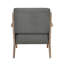 Fauteuil capitonné avec accoudoirs et dossier confortables, convenant à de multiples occasions et s'harmonisant facilement avec les meubles-1017087402
