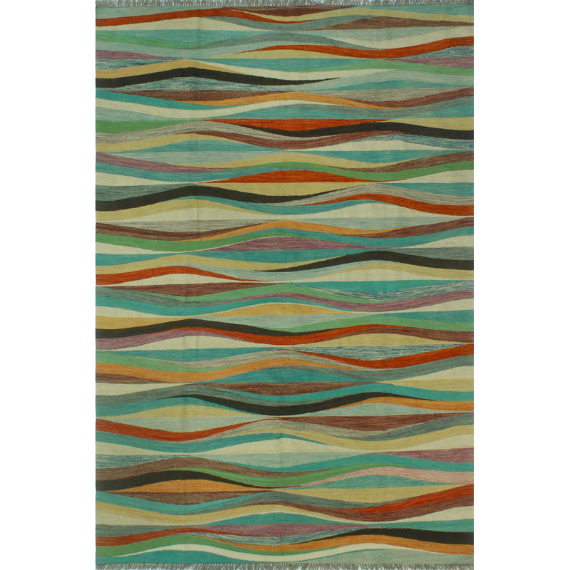 Brenea Wool Abstract Indoor Rug