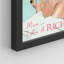 «Mom I Am A Rich Man Tiffany Blue Audrey Hepburn Spoof Girl Power Lady» sur papier-98298669-98298668