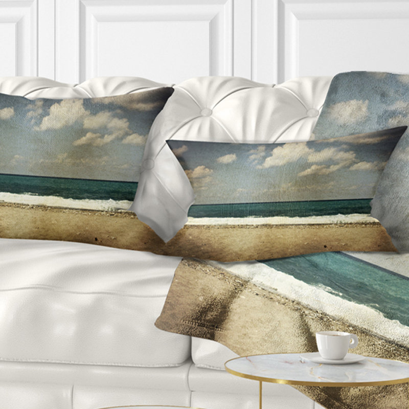 Coussin lombaire Seashore, Rectangle, 12 po x 20 po