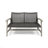HAMPTON WOOD + WICKER LOVESEAT-1008195198