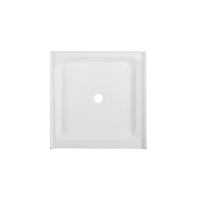 Voltaire 36" x 36" Single-Threshold, Center Drain, Shower Base