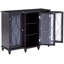 Console buffet en bois rustique avec rangement