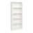 5-Tier Bookshelves Storage Cabinet White-2101604331
