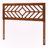 Premala Adjustable Height Queen Size Wood Headboard in Geometric Cutout Design-743434793