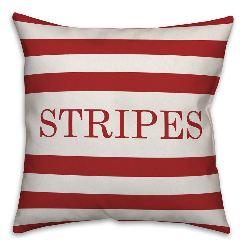  Housse de coussin réversible Stars and Stripes, 16 po x 1 po