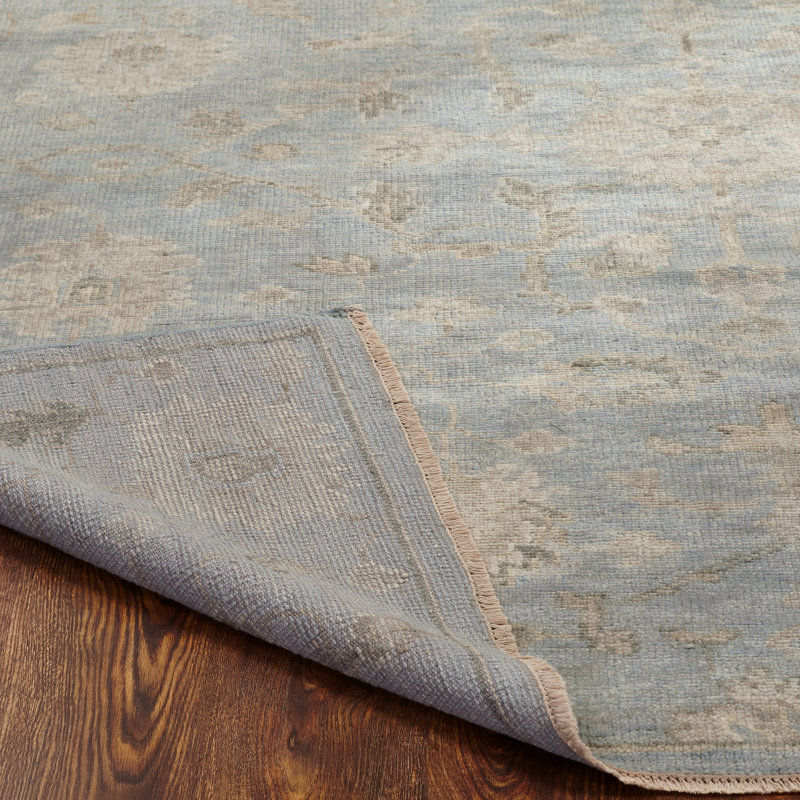 Pilon Wool Flroal Area Rug, Rectangle 12' x 15'