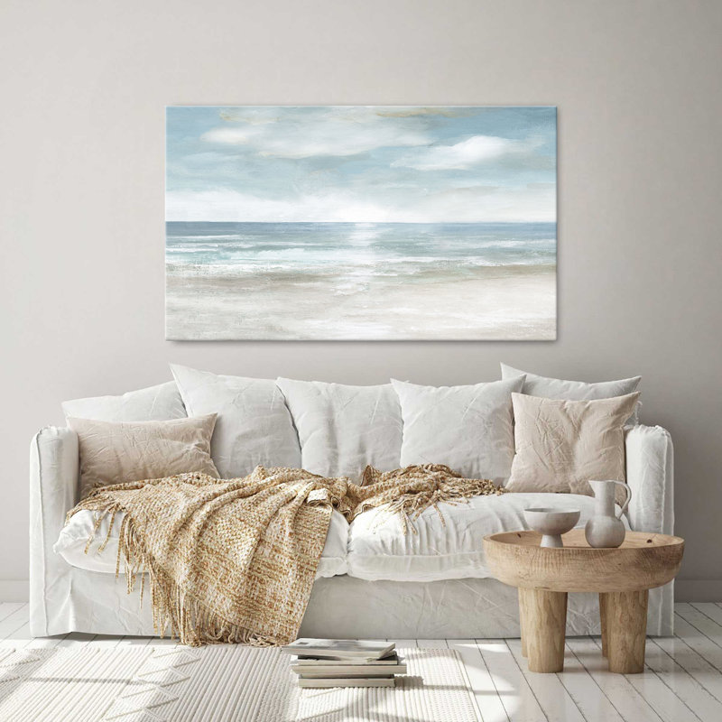 "Serene Seas" par Nan, reproduction sur toile, H 36 po x l 60 po x P 1,5 po