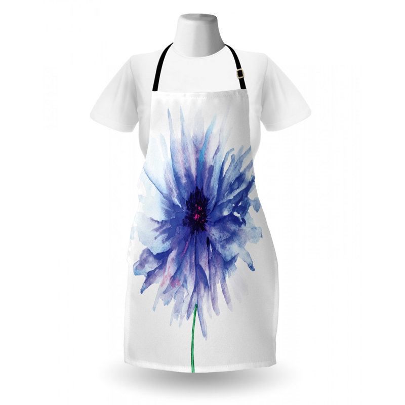 Tablier de fleur aquarelle