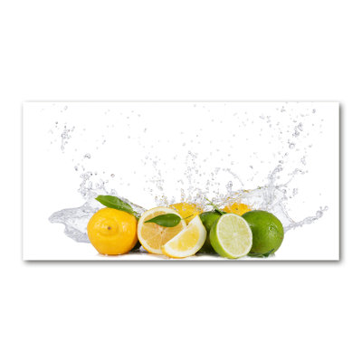 Citrus And Water - Wrapped Canvas Print