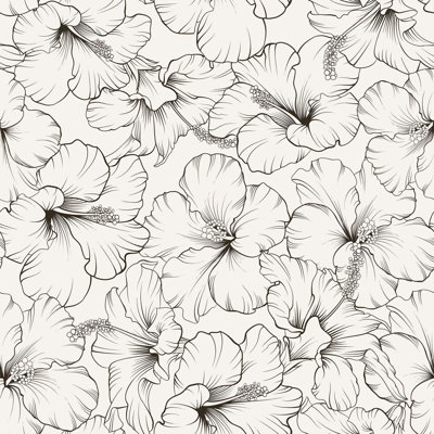 Peel & Stick Floral Tile