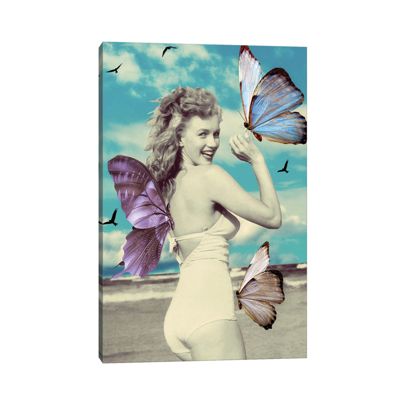 Butterfly Symphony by Kiki C Landon - Wrapped Canvas Print, 66.04cm H x 45.72cm W x 1.905cm D