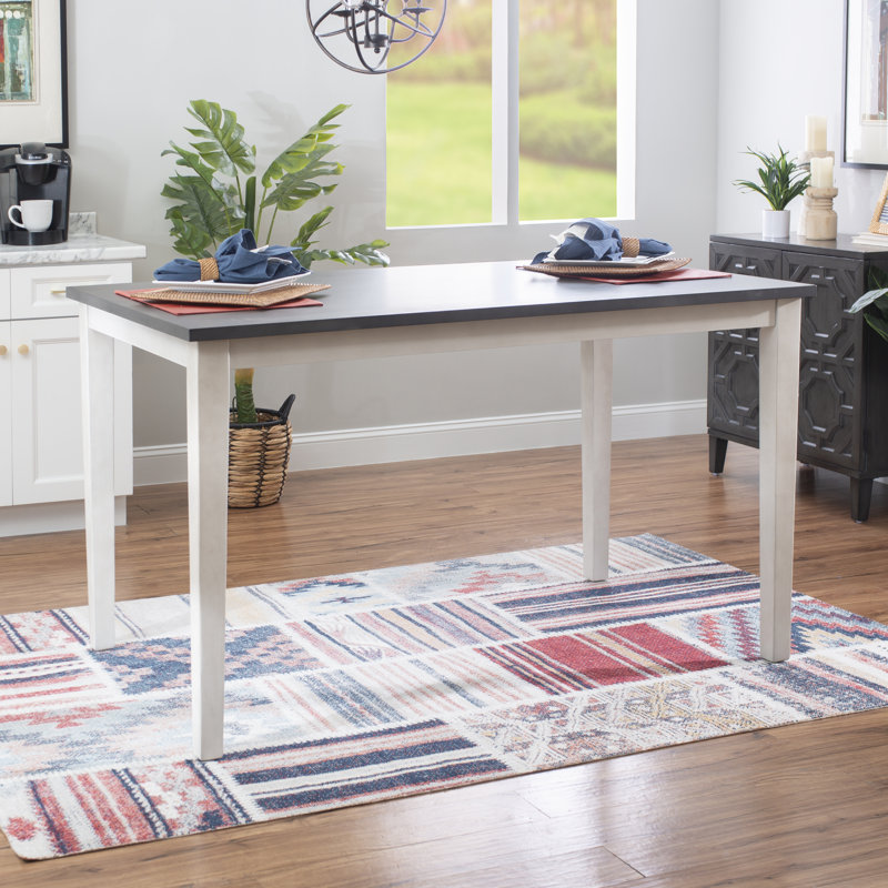Nahumveer Solid Wood Counter Height Dining Table