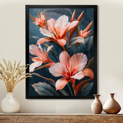 Pink Green Bird Of Paradise Botanical Beauty IV - Birds Of Paradise Wall Decor