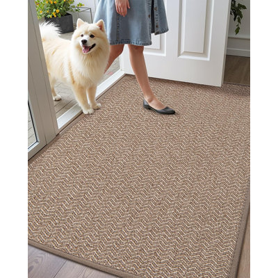 Melio Chevron Polyester Doormat