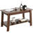 31.5 Inch Coffee Table with 2-Tier Storage, Modern Industrial Rectangular Living Room Table, Compact MDF & Particle Board Build, Durable & Easy Assembly, Ideal for Apartments & Offices
