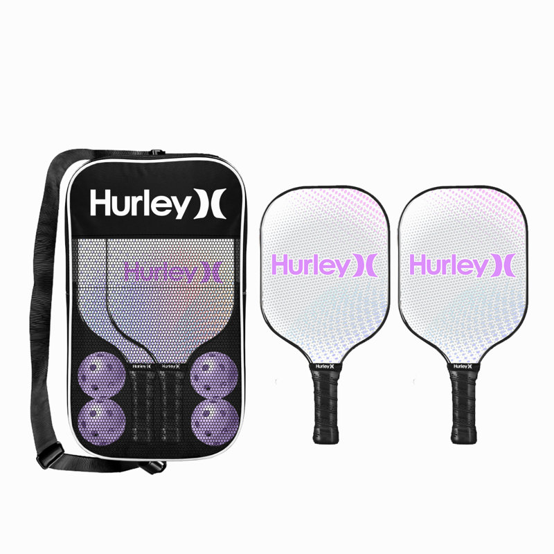 Ensemble de pickleball Hurley - mauve et blanc 2.0