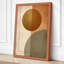 Geometric Circles Mid-Century - Wrapped Canvas-131762159-131762166