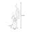 Modern Resin Finial+Decorative Object