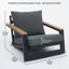 Ensemble de conversation de patio avec table basse Watsons-129755277-133006446