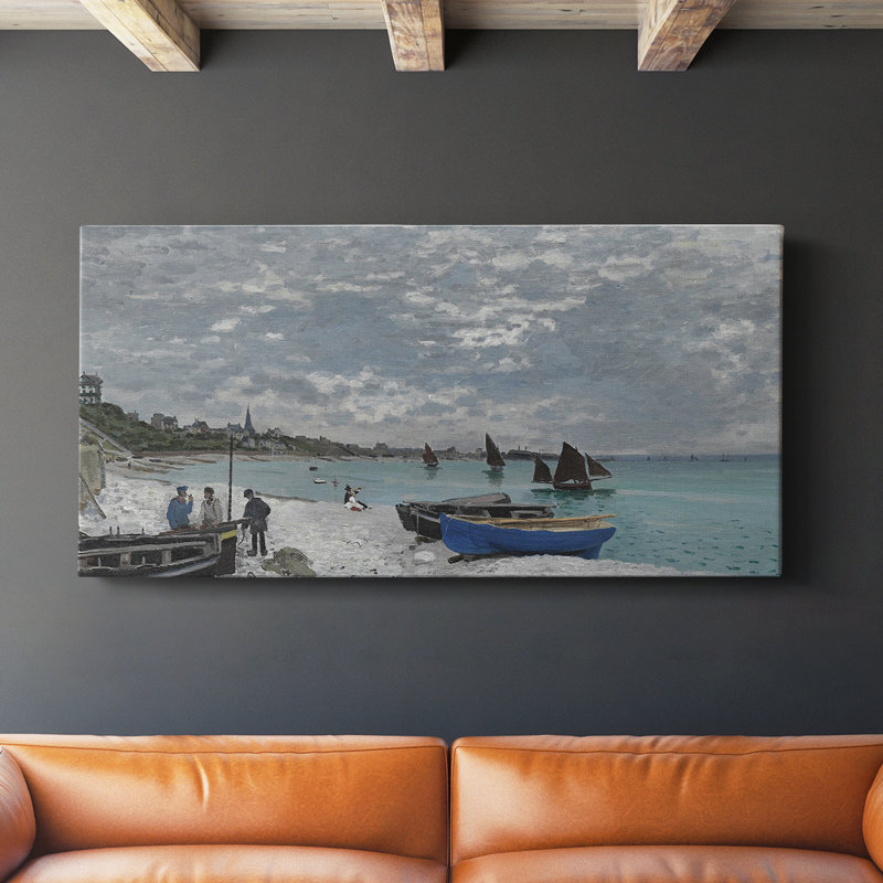 Série paysage - DL - Toile tendue avec châssis - Prêt à accrocher, H 20 po x l 40 po