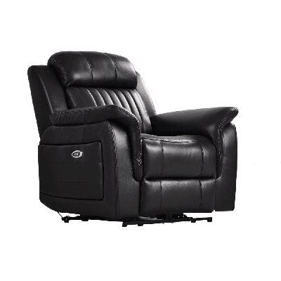 Cenaida Genuine Leather Electric Power Recliner Armchair