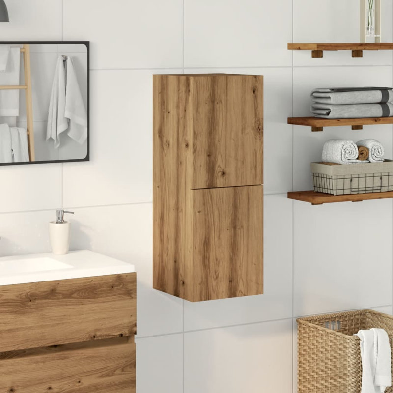 Kremena Bathroom Cabinet, Artisan Oak