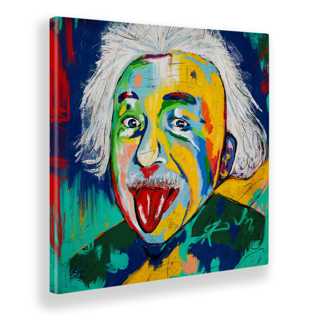 Leinwandbild Einstein