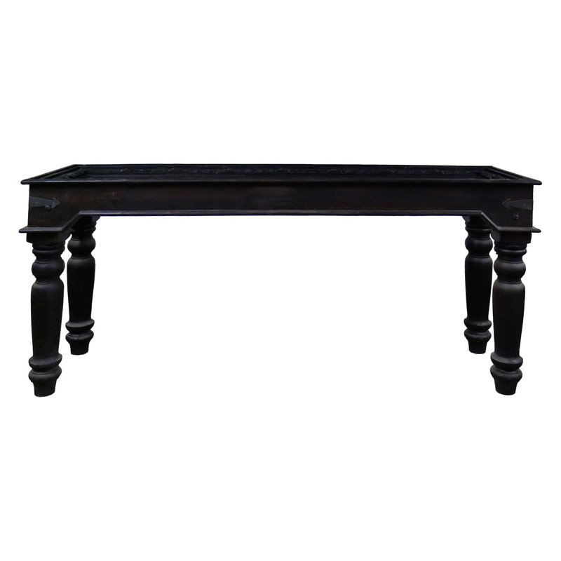 Console en bois massif 62 po