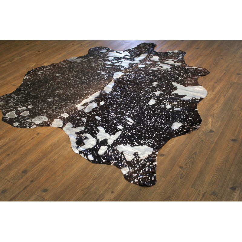 Dunson Cowhide Abstract Indoor Rug