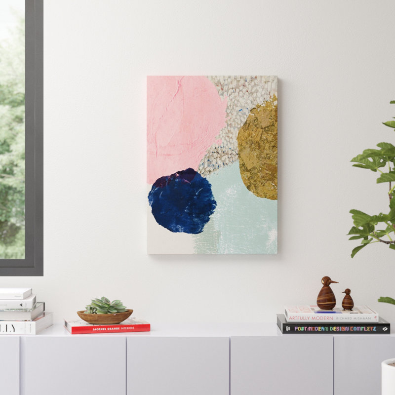 " Eclipse " Painting, 30" H x 20" W x 1.25" D, Wrapped Canvas