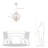 Marie-Lucie 4 - Light Dimmable Geometric Chandelier-2033818464