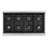 ZLINE Autograph Edition 48 in. 6.7 cu. ft. Paramount Dual Fuel Range W/ 8 Burner DuoPro Cooktop and Dual Ovens in Satin Stainless Steel and Polished Gold Accents-116437718