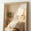 Miroir de plancher 32 po x 70 po pleine longueur - Cadre en bois d'ingénierie, élégant et durable