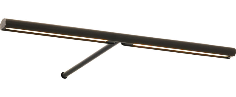Plural Dome Picture Light, 0.5" H x 12" W x 8.9" D, Bronze, 9.9