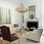 Mid-cenury Modern Oversized Branching Basket Leaf Chandelier