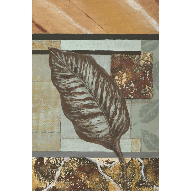 «Exotic By Nature IV» par Wendy Russell - reproduction d'art sur toile tendue, H 18 po x l 12 po x P 1,25 po