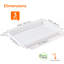17 Stories Acrylic Butter Dish